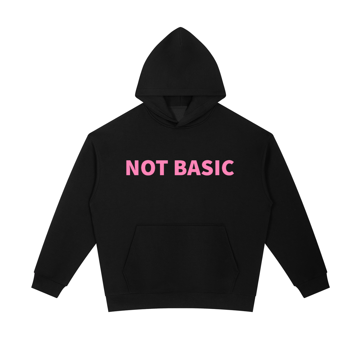 NOT BASIC HOODIE •2 COLORS•